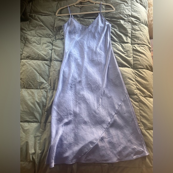 Aritzia Wilfred Only slip dress in soft iris - Picture 6 of 7